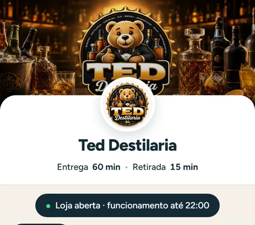 Vitrine da Ted Destilaria